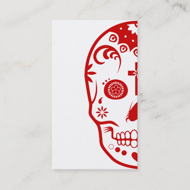 sugar skullz : 2 business card (Front)