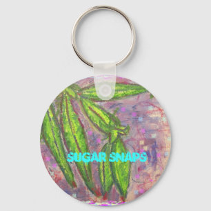 Sugar Snaps Keychain