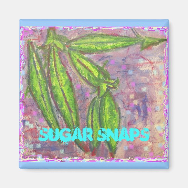Sugar Snaps Magnet (Front)