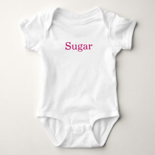 Sugar & Spice (2 sides) Baby Bodysuit