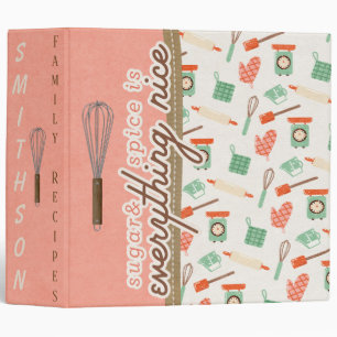 Sugar & Spice Recipe Binder