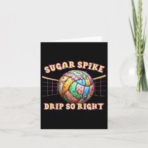 Sugar Spike Drip So Right Volleyball Ice Cream Dri Card