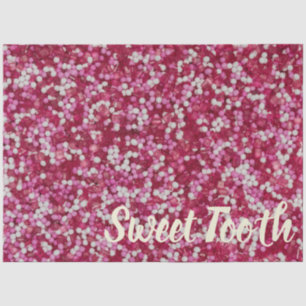 Sugar sprinkles colourful baking crystals gift tissue paper