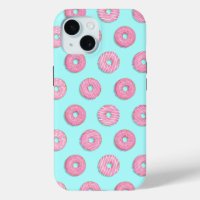 Sugar Sweet Pink Glazed Doughnuts