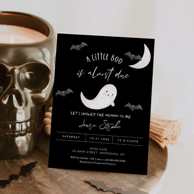 SUGARBOO Halloween Baby Shower Invitation (Creator Uploaded)
