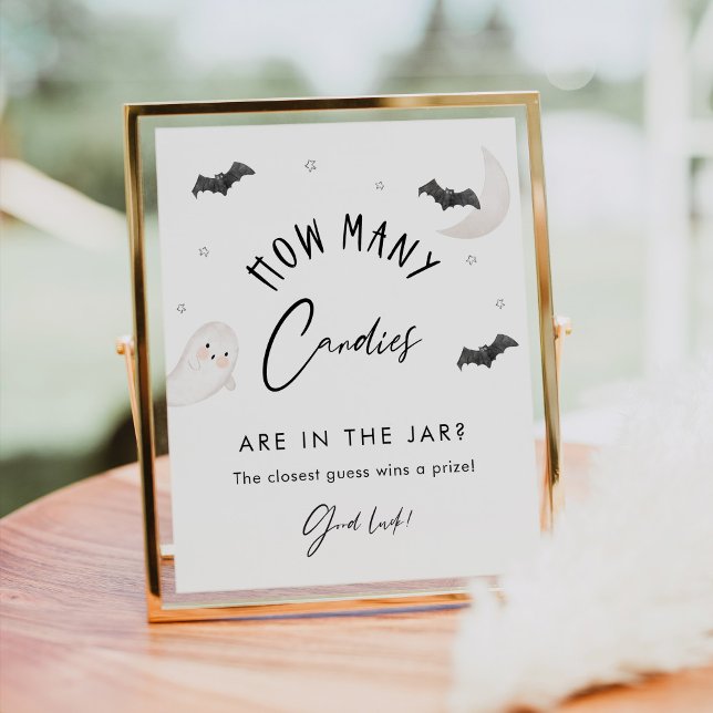 SUGARBOO How Many Candies in Jar Baby Shower Game Poster (Creator Uploaded)