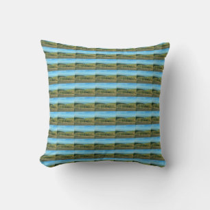 Sugarcane Fields Throw Pillow