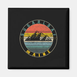 Sugarloaf Maine Skiing Mountain Snowboarding Ski W Magnet