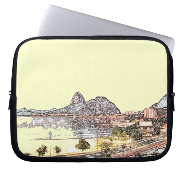 Sugarloaf Rio Laptop Sleeve (Front)