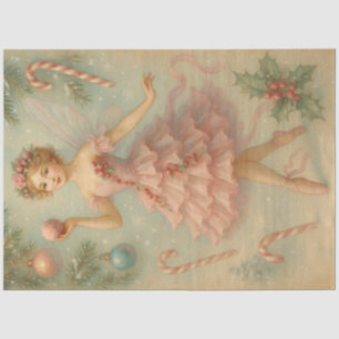 Sugarplum Fairy Christmas Ballet Decoupage Paper