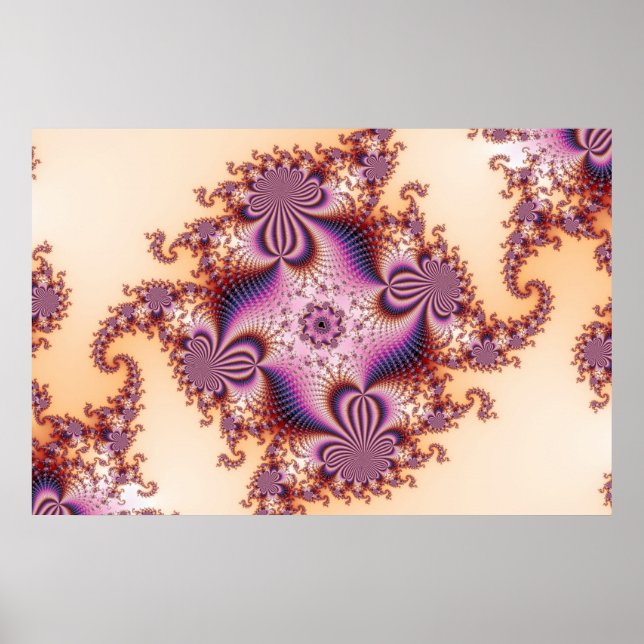 Sugarplums - Poster fractal (Devant)