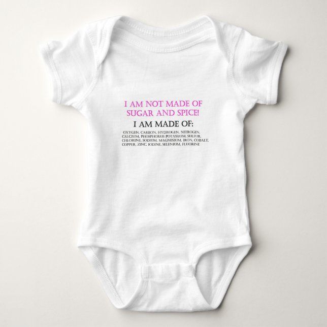 Suger&Spice Baby Bodysuit (Front)