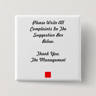 Suggestion Box Button