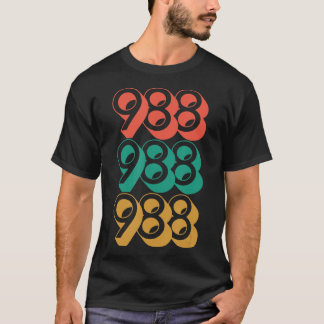 Suicide Awareness - 988  - Suicide Prevention 988  T-Shirt
