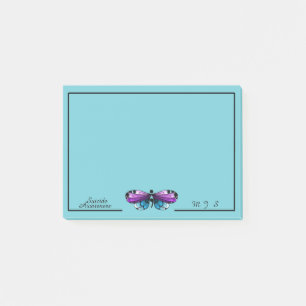 Suicide Awareness Butterfly Semicolon Note Pad