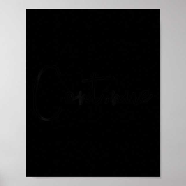 Suicide Awareness Continue Semi Colon Suicide Prev Poster (Front)