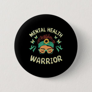Suicide Awareness Depression Anxiety Mental Health 2 Inch Round Button
