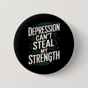 Suicide Awareness Depression Anxiety Mental Health 2 Inch Round Button