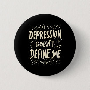 Suicide Awareness Depression Anxiety Mental Health 2 Inch Round Button