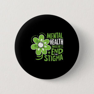 Suicide Awareness Depression Anxiety Mental Health 2 Inch Round Button