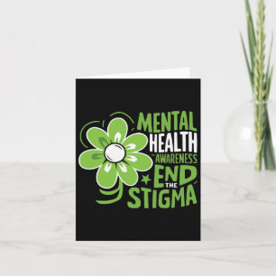 Suicide Awareness Depression Anxiety Mental Health Card