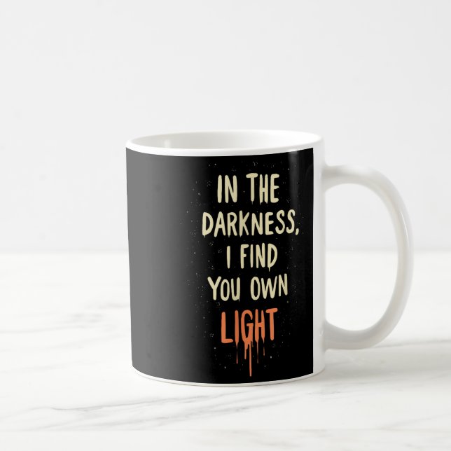 Suicide Awareness Depression Anxiety Mental Health Coffee Mug (Right)
