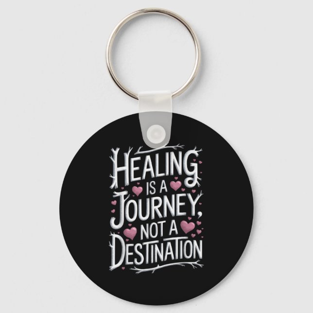 Suicide Awareness Depression Anxiety Mental Health Keychain (Front)