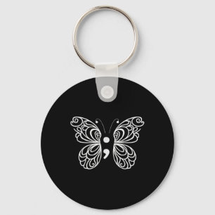 Suicide Awareness Depression Anxiety Mental Health Keychain