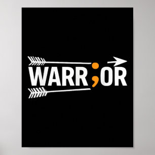 Suicide Awareness Depression Anxiety Mental Health Poster