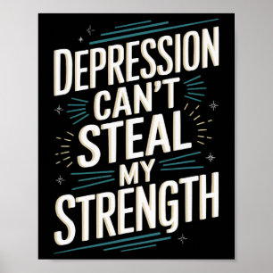 Suicide Awareness Depression Anxiety Mental Health Poster