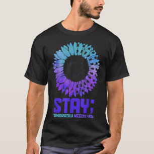 Suicide Awareness Month Stay Mental Health S  T-Shirt