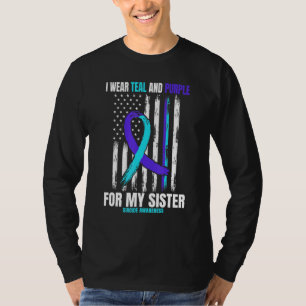 Suicide Awareness Prevention Sister Women Men Amer T-Shirt