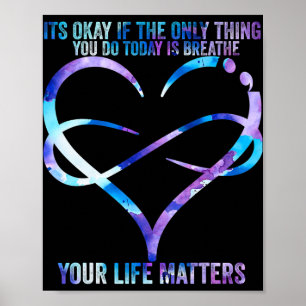 Suicide Awareness Prevention  Your Life Matters Su Poster