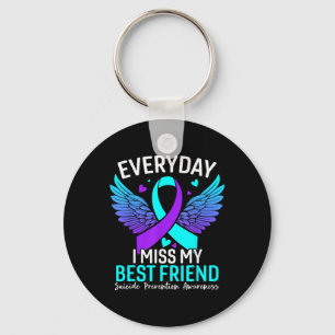 Suicide Awareness Shirt Best Friend Suicide Preven Keychain