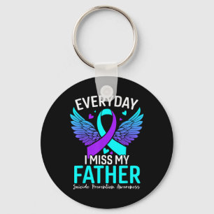Suicide Awareness Shirt Father Suicide Prevention Keychain