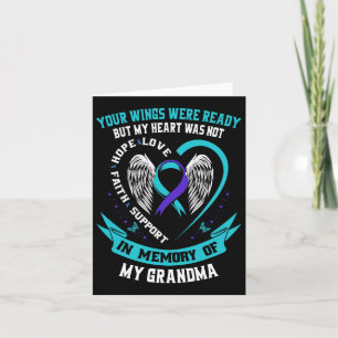 Suicide Awareness Shirt Grandma Prevention Items F Card