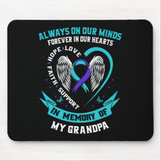 Suicide Awareness Shirt Grandpa Mens Women Prevent Mouse Pad