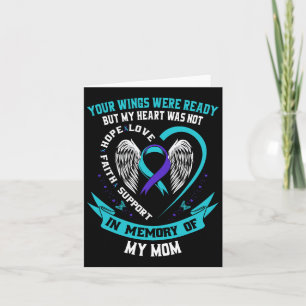 Suicide Awareness Shirt Mom Son Daughter Preventio Card