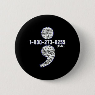 Suicide Awareness Shirt, Prevent Suicide Shirt 2 Inch Round Button