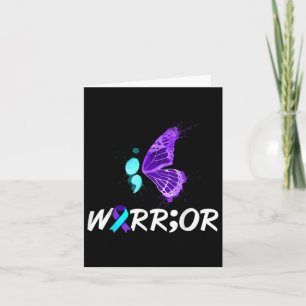 Suicide Awareness Shirt Semicolon Butterfly Suicid Card