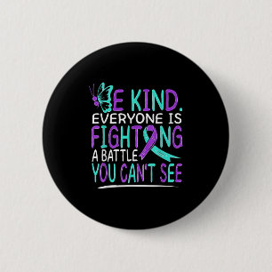 Suicide Awareness Suicide Prevention Suprt Survivo 2 Inch Round Button