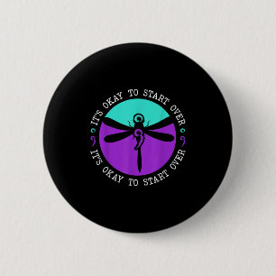 Suicide Awareness Suicide Prevention Suprt Survivo 2 Inch Round Button