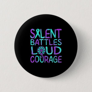 Suicide Awareness Suicide Prevention Suprt Survivo 2 Inch Round Button