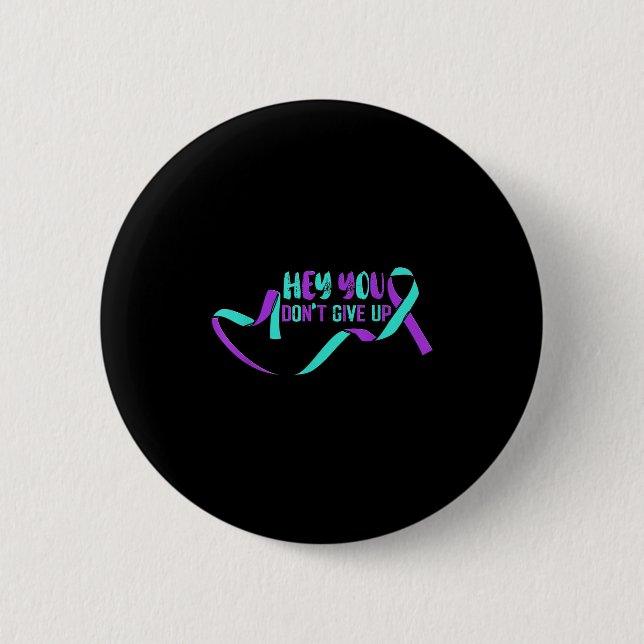 Suicide Awareness Suicide Prevention Suprt Survivo 2 Inch Round Button (Front)