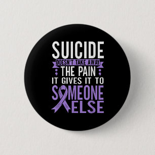 Suicide Awareness Suicide Prevention Suprt Survivo 2 Inch Round Button
