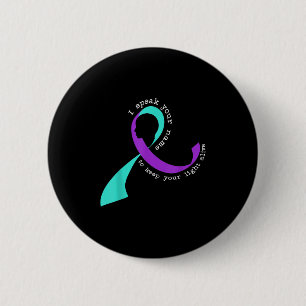 Suicide Awareness Suicide Prevention Suprt Survivo 2 Inch Round Button