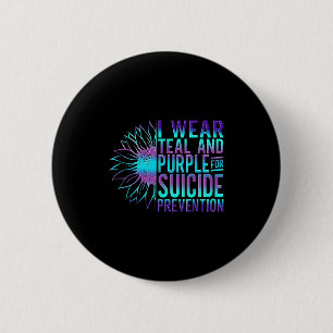 Suicide Awareness Suicide Prevention Suprt Survivo 2 Inch Round Button