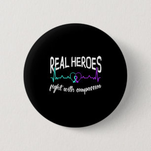 Suicide Awareness Suicide Prevention Suprt Survivo 2 Inch Round Button