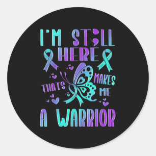 Suicide Awareness Suicide Prevention Suprt Survivo Classic Round Sticker
