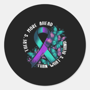 Suicide Awareness Suicide Prevention Suprt Survivo Classic Round Sticker